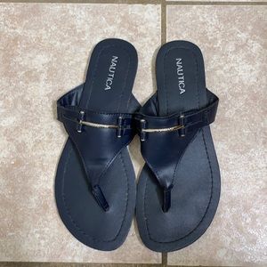 Navy Blue Sandals